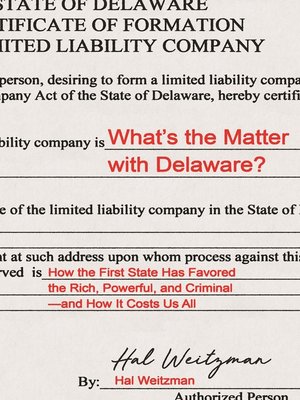 cover image of What's the Matter with Delaware?